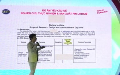 Giải pháp phòng thí nghiệm OPEN-LAB DryMax – SLD ứng dụng trong sản xuất pin lithium